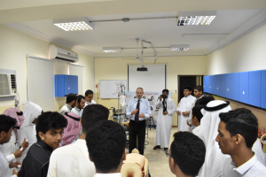 Students of King Abdullah Secondary School (Tatweer) in Al-Qunfudhah Visit Al-Qunfudhah College of Health Sciences